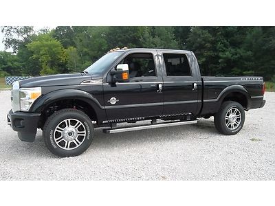 Platinum black nav 20 ton diesel 6.7 250 powerstroke 4x4 awd sync buckets 14 450