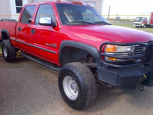 2002 gmc sierra 2500 hd base crew cab pickup 4-door 6.6l