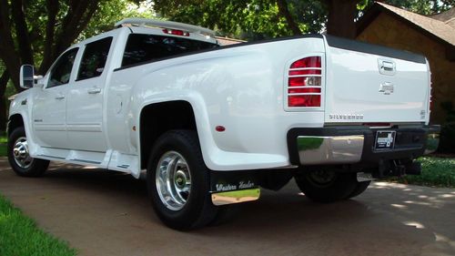 2012 Chevy Western Hauler 3500 HD Silverado LTZ Nav! Crew Cab Dually Leather 21K, US $46,750.00, image 13