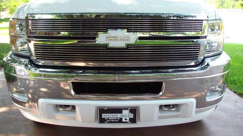 2012 Chevy Western Hauler 3500 HD Silverado LTZ Nav! Crew Cab Dually Leather 21K, US $46,750.00, image 15