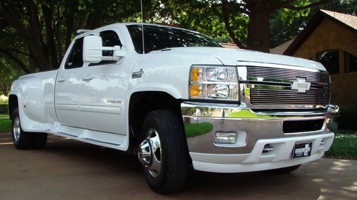 2012 Chevy Western Hauler 3500 HD Silverado LTZ Nav! Crew Cab Dually Leather 21K, US $46,750.00, image 16