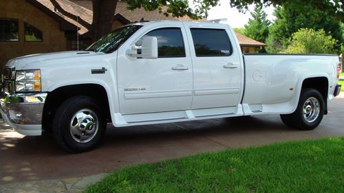 2012 Chevy Western Hauler 3500 HD Silverado LTZ Nav! Crew Cab Dually Leather 21K, US $46,750.00, image 18
