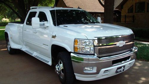2012 Chevy Western Hauler 3500 HD Silverado LTZ Nav! Crew Cab Dually Leather 21K, US $46,750.00, image 20