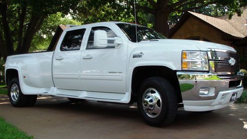2012 Chevy Western Hauler 3500 HD Silverado LTZ Nav! Crew Cab Dually Leather 21K, US $46,750.00, image 21
