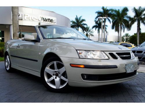 2006 saab 9-3 2.0t convertible,clean carfax,in florida!