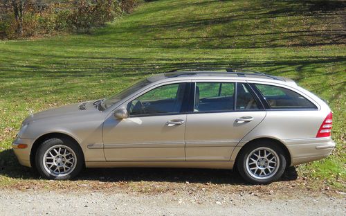 2003 240c station wagon, gold w/sunroof, 6 cd player, leather. very good shape.