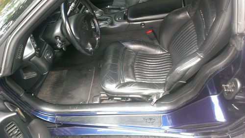 2001 Chevrolet Corvette Targa Top C5 Blue salvage Chevy Amazing Deal Chevy Vette, image 10