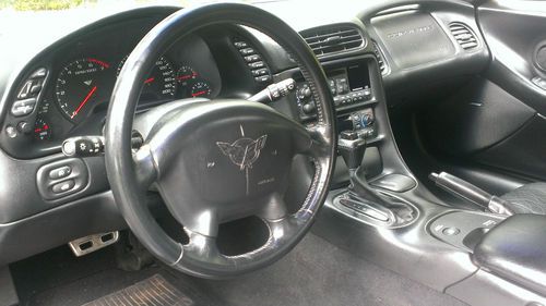 2001 Chevrolet Corvette Targa Top C5 Blue salvage Chevy Amazing Deal Chevy Vette, image 12