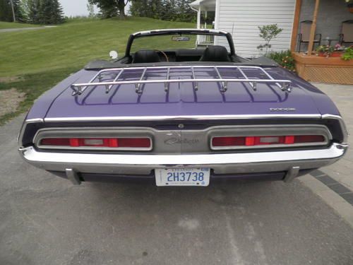 1971 dodge challenger convertible