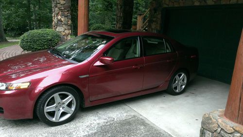 2006 acura tl auto htd leather sunroof nav xenons 73,128 miles