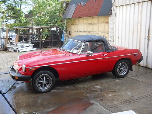 1979 mg mgb mk iv convertible 2-door 1.8l