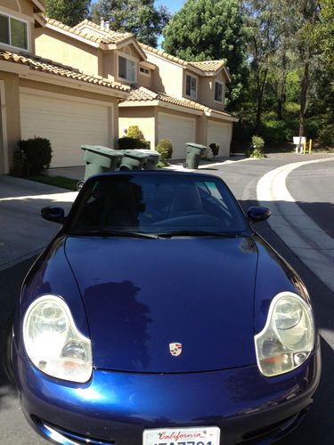 2001 porsche  911 carrera convertible