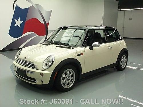 2005 mini cooper auto pano sunroof heated seats 54k mi texas direct auto