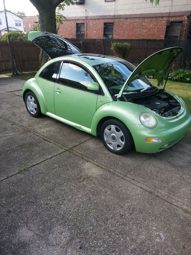 2000 volkswagen beetle glx hatchback turbo manuel drive, no reserve price