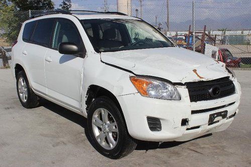 2011 toyota rav4 4wd damaged salvage fixer economical only 43k miles wont last!!