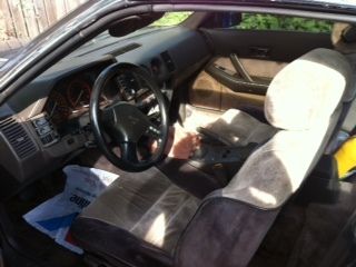Dark gray 1985 nissan 300zx