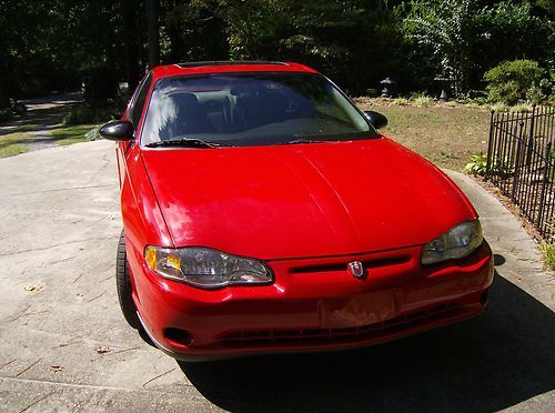 2003 chevrolet monte carlo ls sport coupe 2-door 3.4l