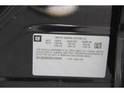 LTZ 1.8L CD Front Wheel Drive ABS Power Steering Aluminum Wheels Fog Lamps A/C, image 34