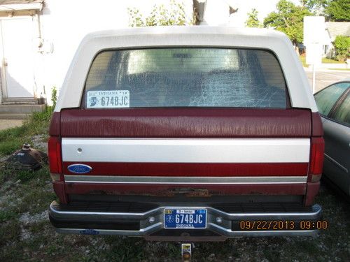 1991 ford bronco xlt 4x4