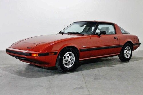 1984 mazda rx-7 gsl - low miles; no rust, sunroof; a/c; exceptional condition
