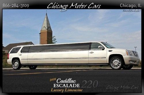 2008 cadillac escalade limousine 220 custom conversion incredible build