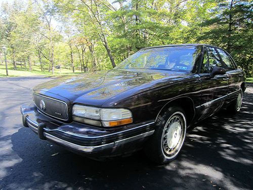 No reserve 1993 buick lesabre custom sedan 4-door 3.8l v6 auto