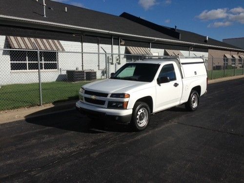 2011 chevrolet colorado work truck with contractor cap