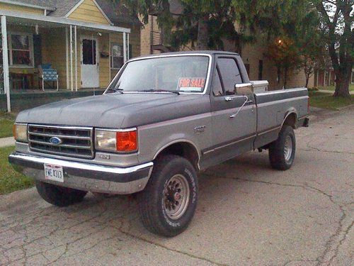 1989 ford f250, xlt lariat, 351 winsor, 4x4