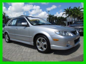 02 silver 2l i4 automatic protege-5 *power sunroof *no reserve *florida