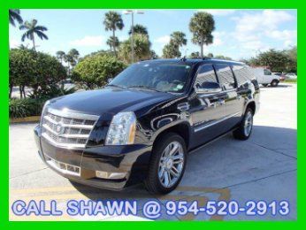 2010 caddy escalade esv, platinum edt, all wheel drive, mercedes-benz dealer!!!