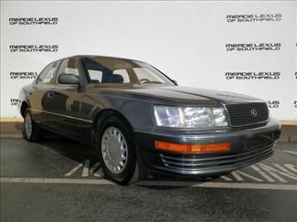 1991 lexus ls 400 one owner,beautiful,loaded,maintained!!its a one of a kind!