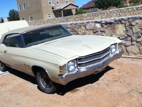 Convertible chevelle