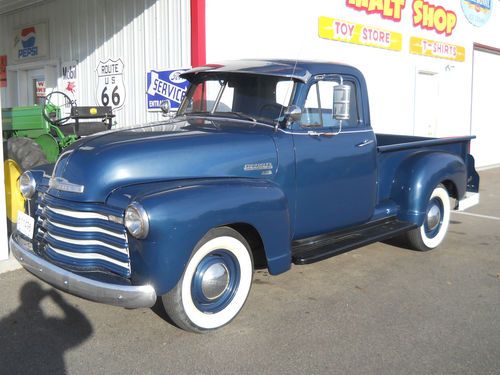 1951 chevy 3100 pickup truck nice and solid
