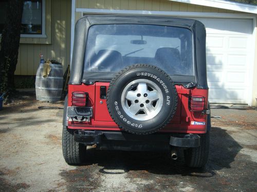 1987 jeep wrangler 4x4 base sport utility 2-door 4.2l