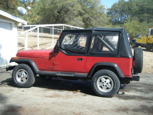 1987 Jeep Wrangler 4X4 Base Sport Utility 2-Door 4.2L, image 2