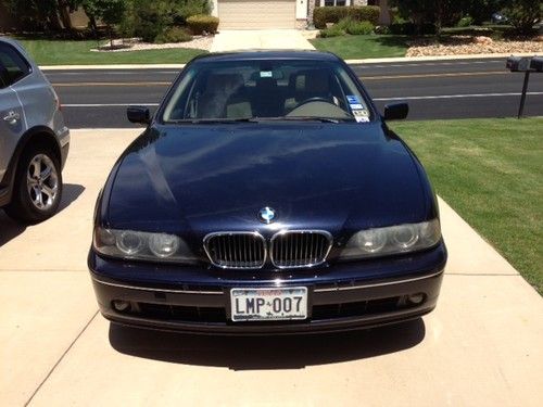 2001 bmw 540i base sedan 4-door 4.4l