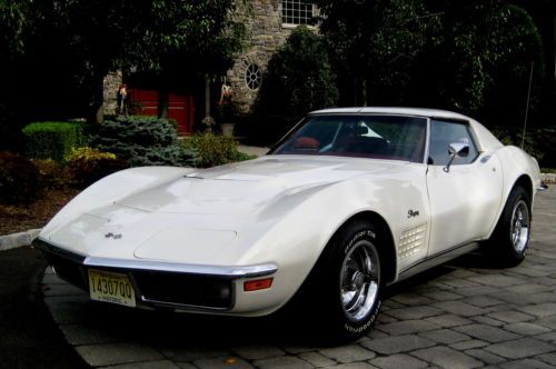 1971 LT-1 Coupe,White/Red,4spd,350/330hp,Cold AC,Full Resto,PS,PW,PDB,Tilt,Mint, image 2