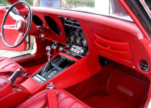 1971 LT-1 Coupe,White/Red,4spd,350/330hp,Cold AC,Full Resto,PS,PW,PDB,Tilt,Mint, image 16