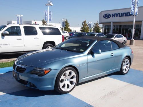 2006 bmw 650ci convertible coupe low miles clean texas we finance