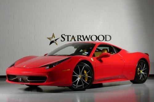 458 italia - power daytonas - shields - park asst - 20in alloys - giallo brakes