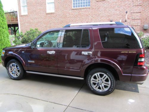 2007 ford explorer limited sport utility 4-door 4.6l