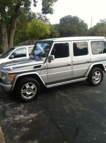 2002 mercedes-benz g500 base sport utility 4-door 5.0l