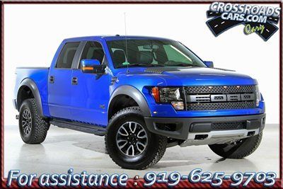 2012 f-150 svt raptor nav luxury pkg low miles tailgate step super cab crcars