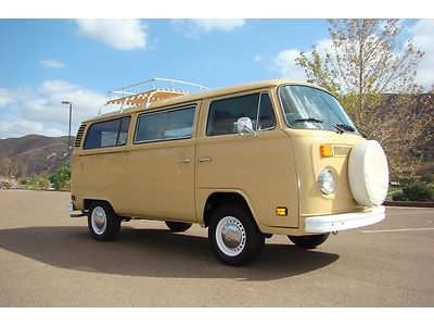 1979 vw volkswagen passenger bus transporter *free shipping w/ buy it now