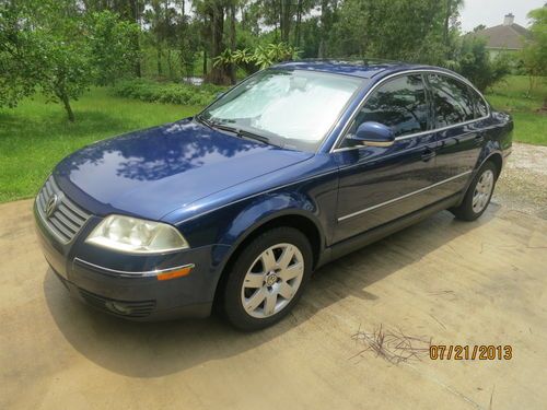 2005 volkswagen passat gls sedan 4-door 2.0l