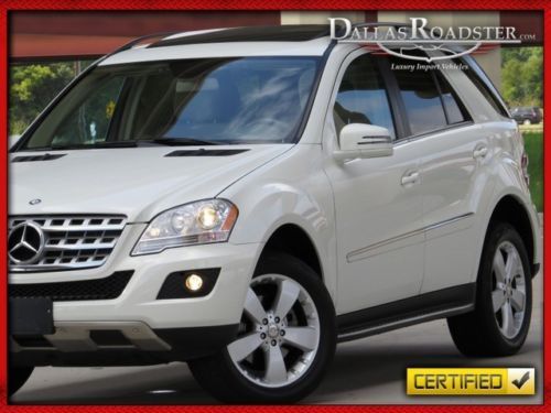 2011 mercedes-benz ml350 navigation ipod back up camera heated seats