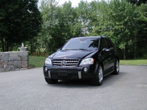 2007 mercedes-benz ml63 amg base sport utility 4-door 6.3l