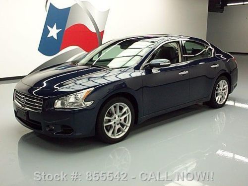 2010 nissan maxima 3.5 sv heated leather sunroof 21k mi texas direct auto