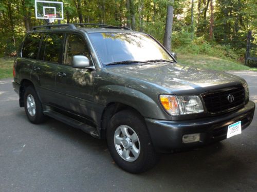 2000 toyota land cruiser - 190k mi, dark grey ext, tan int, good condition