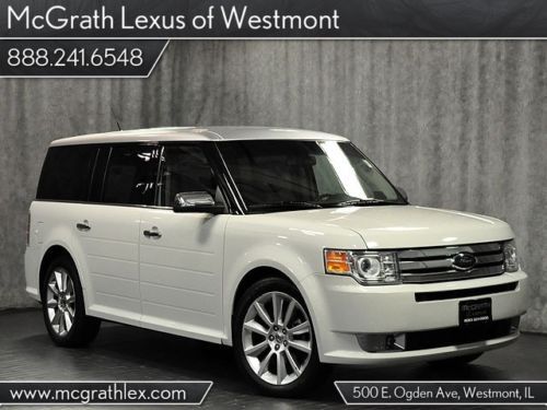 2010 flex awd navigation rear dvd 3rd row seats heated leather